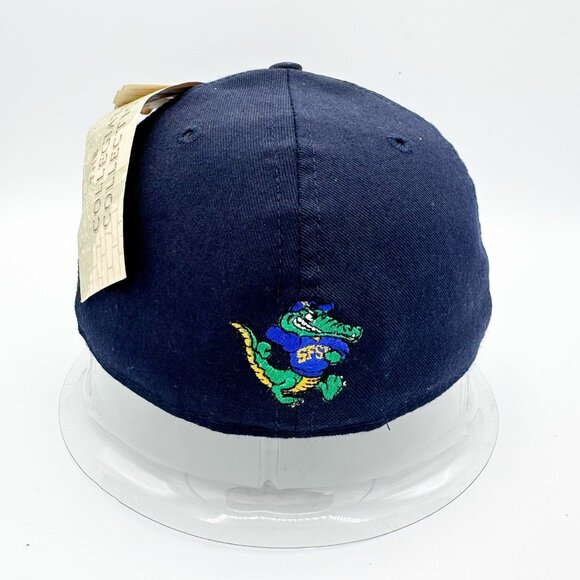 NEW San Francisco State University Gators Legacy Fitted Hat 7-1/4 Navy Blue Cap - Picture 5 of 9